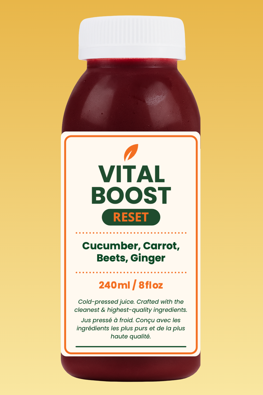 RESET – Cucumber, Carrot, Beets & Ginger